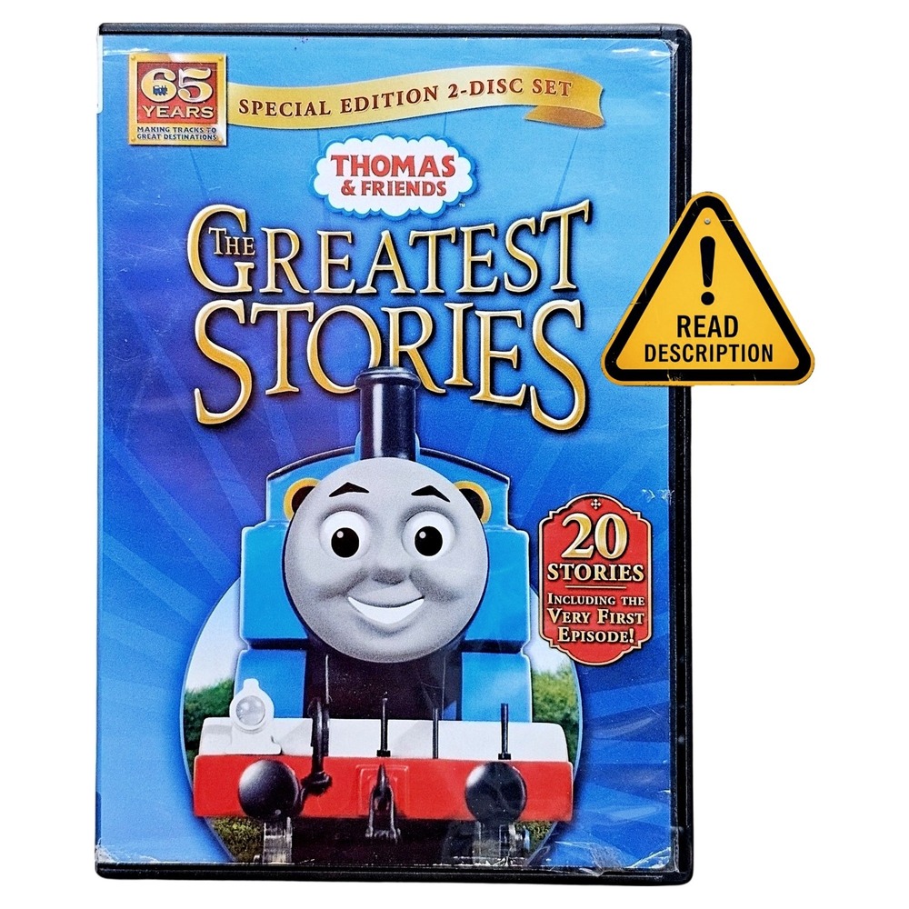 Thomas & Friends The Greatest Stories DVD 20-Story Kids Movie UPC 884487107380